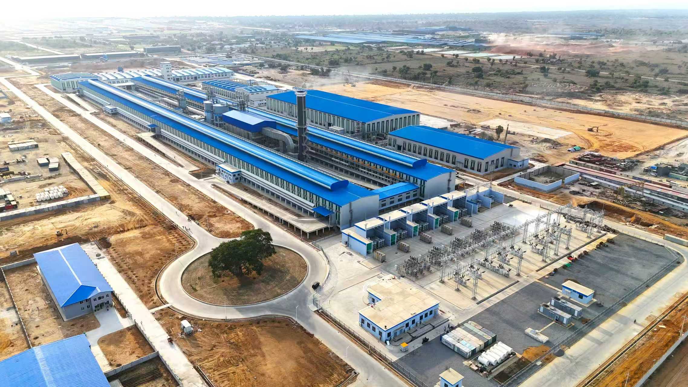 2、中国二十二冶安哥拉电解铝项目投产