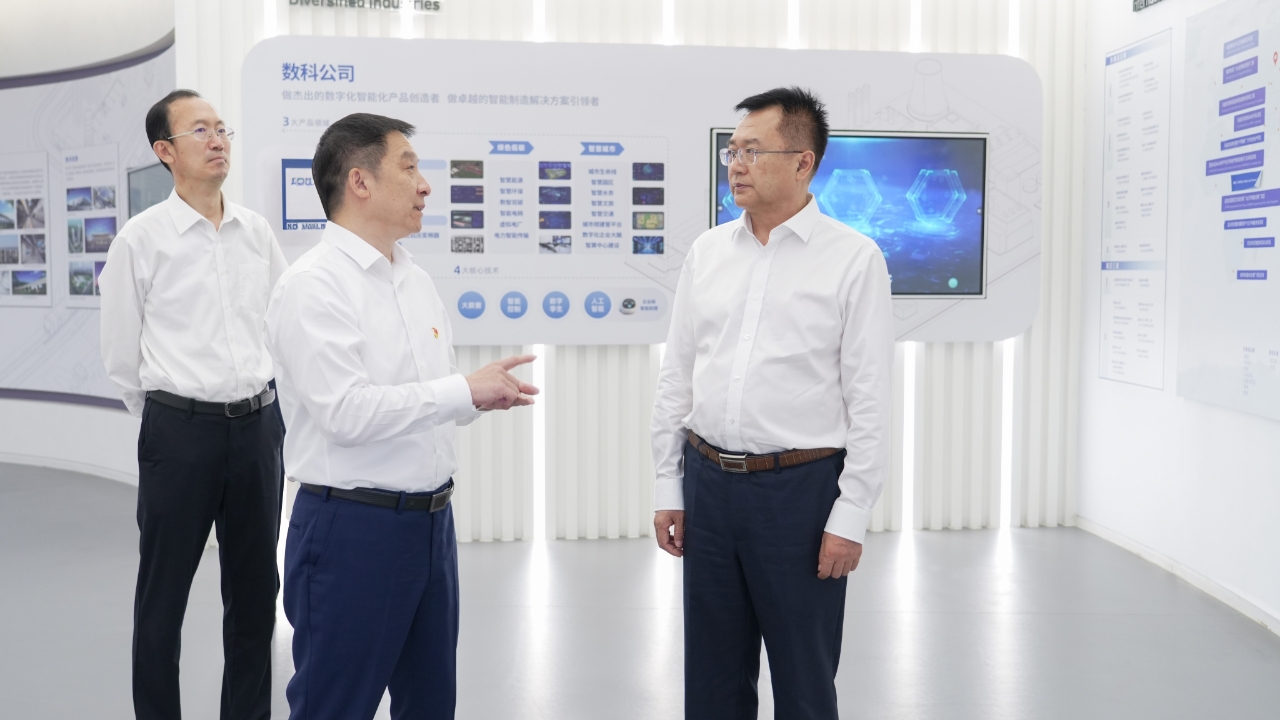 陈阳参观bifa·必发京诚企业展厅
